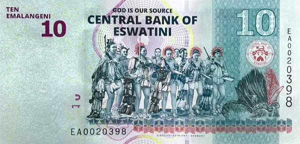 (587) ** PNew (PN44) Eswatini (Swaziland) - 10 Emalangeni (2024)